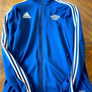 Keystone Light beer zip up light weight jacket